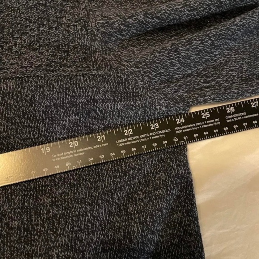 U.S. Polo Assn Mens XL Full Zip Sweater Navy Blue Cotton Blend Old Money Preppy - Picture 6 of 7